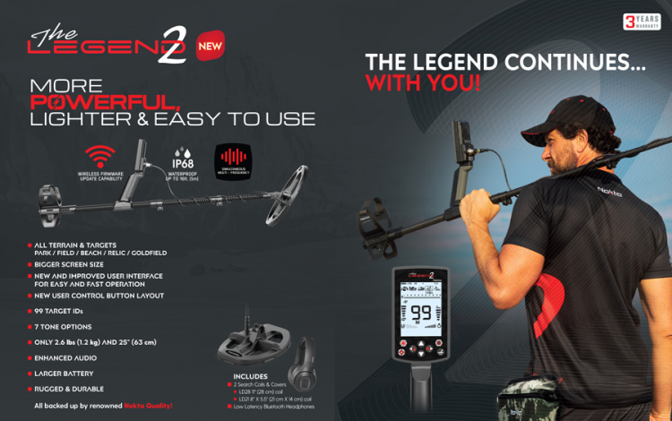 Nokta Legend 2 Info